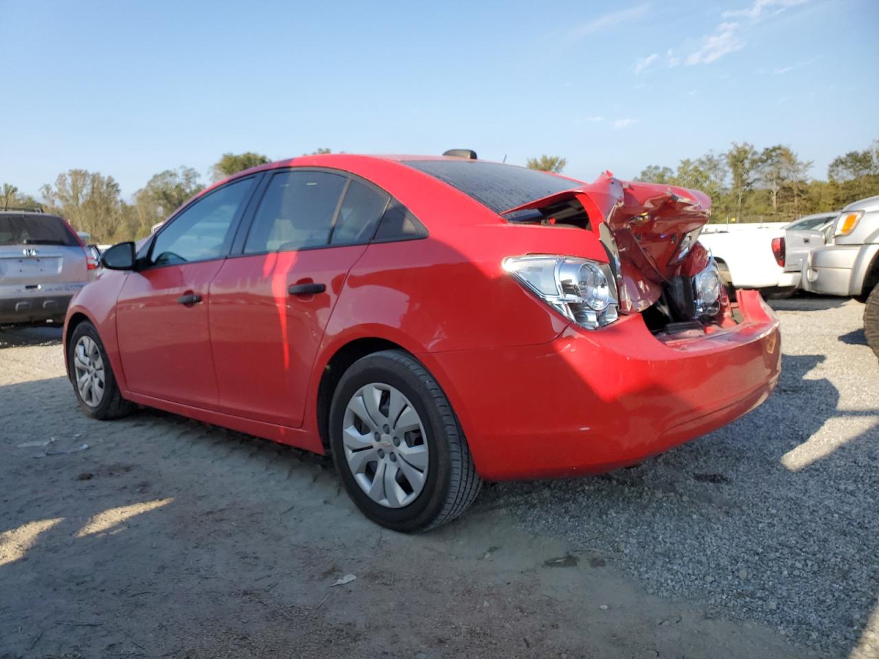 2015 Chevrolet Cruze VIN 1G1PA5SH2F7267936 Copart auction photo, rear end / mechanical damage thumbnail 2