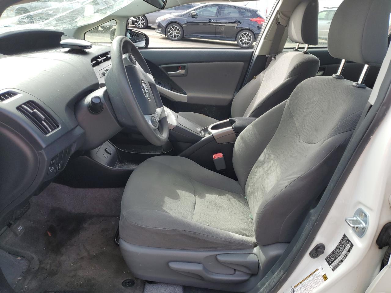 2013 Toyota Prius VIN JTDKN3DU3D5597940 Copart auction photo, all over damage thumbnail 7