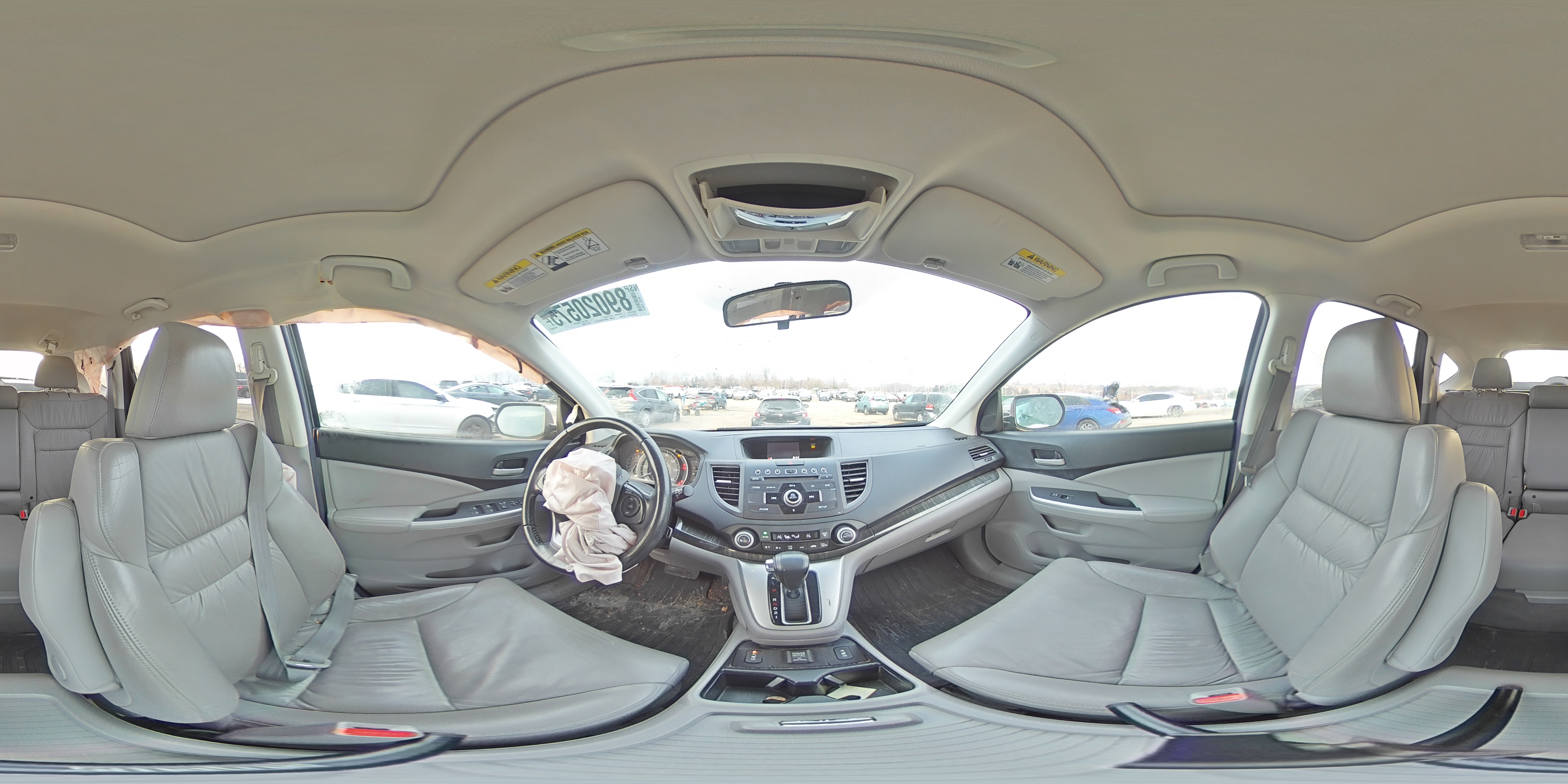 2013 Honda CR-V VIN 2HKRM4H72DH666029 Copart auction photo, all over / undercarriage damage thumbnail 14
