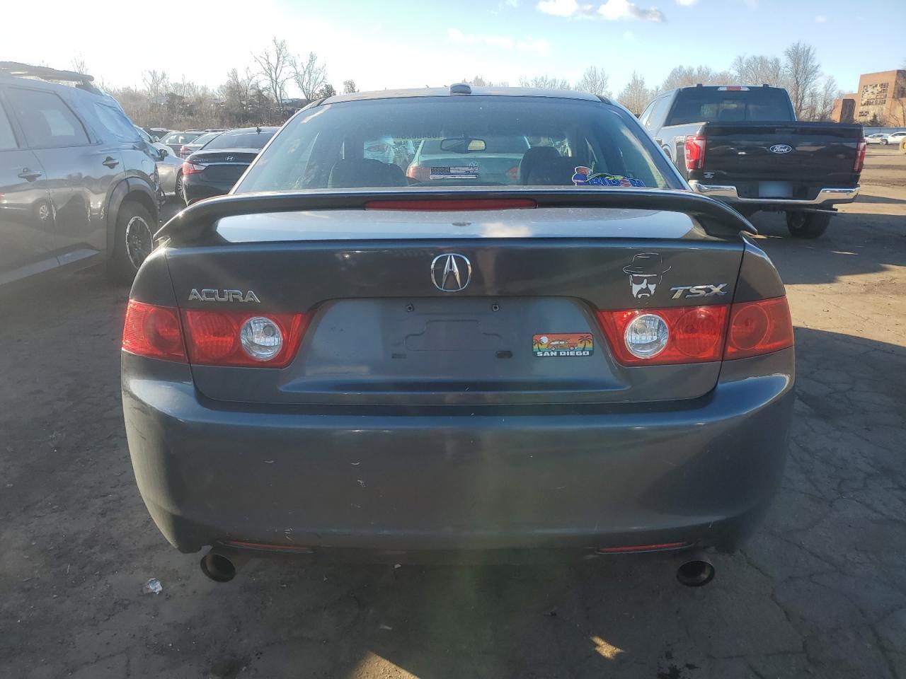2005 Acura TSX VIN JH4CL96875C027352 Copart auction photo, minor dent/scratches damage thumbnail 6