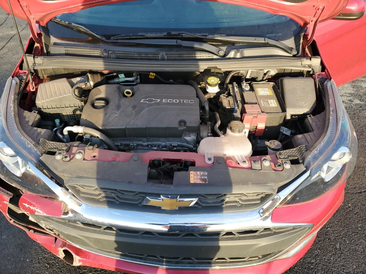 2020 Chevrolet Spark VIN KL8CD6SAXLC441737 Copart auction photo, front end / undercarriage damage thumbnail 11