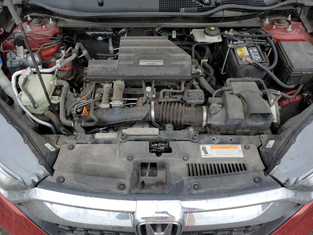 2019 Honda CR-V VIN 5J6RW2H90KL007904 Copart auction photo, side damage thumbnail 13