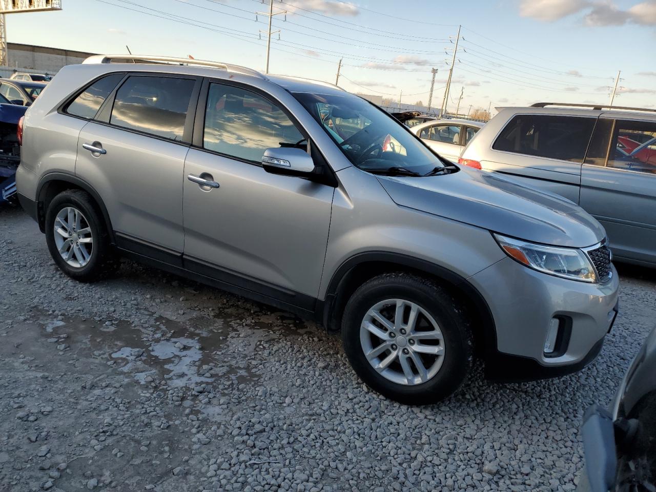 2014 KIA Sorento VIN 5XYKT4A68EG541289 Copart auction photo, mechanical damage thumbnail 4