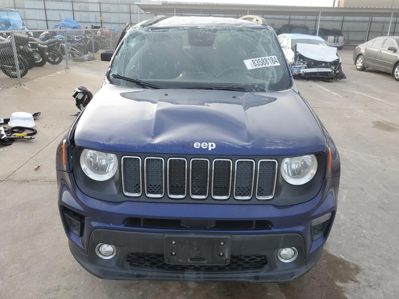 2019 Jeep Renegade VIN ZACNJABB7KPK79545 Copart auction photo, all over damage thumbnail 5