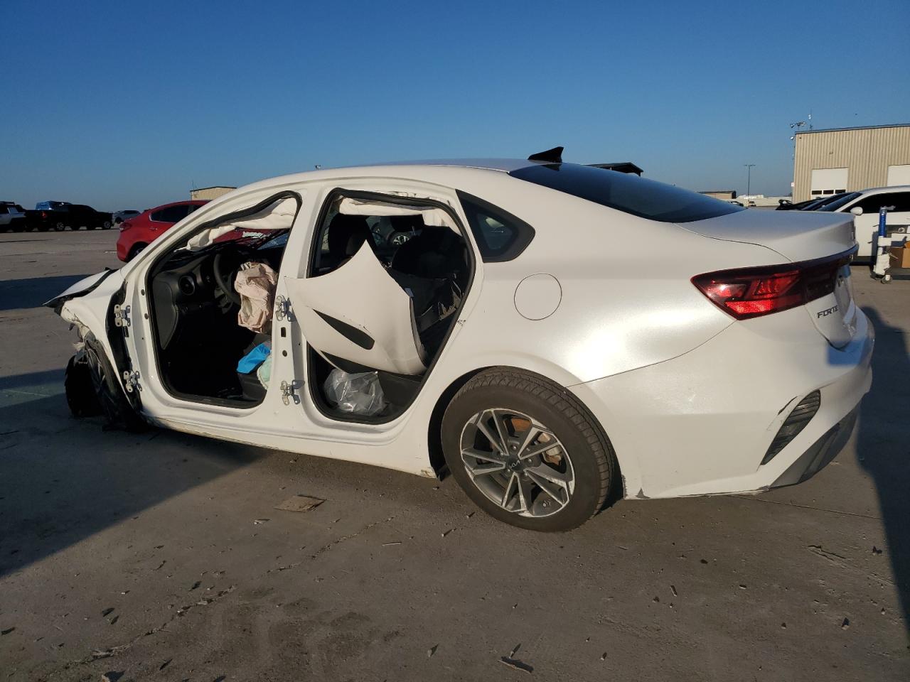 2022 KIA Forte VIN 3KPF24AD9NE451732 Copart auction photo, front end / hail damage thumbnail 2