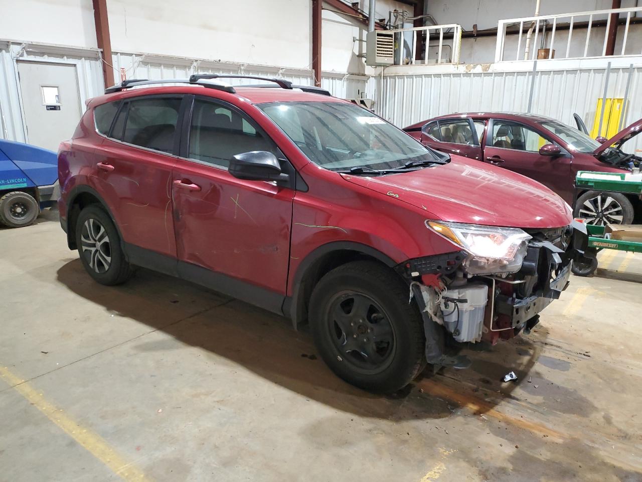 2017 Toyota RAV 4 VIN 2T3ZFREV3HW403914 Copart auction photo, front end damage thumbnail 4
