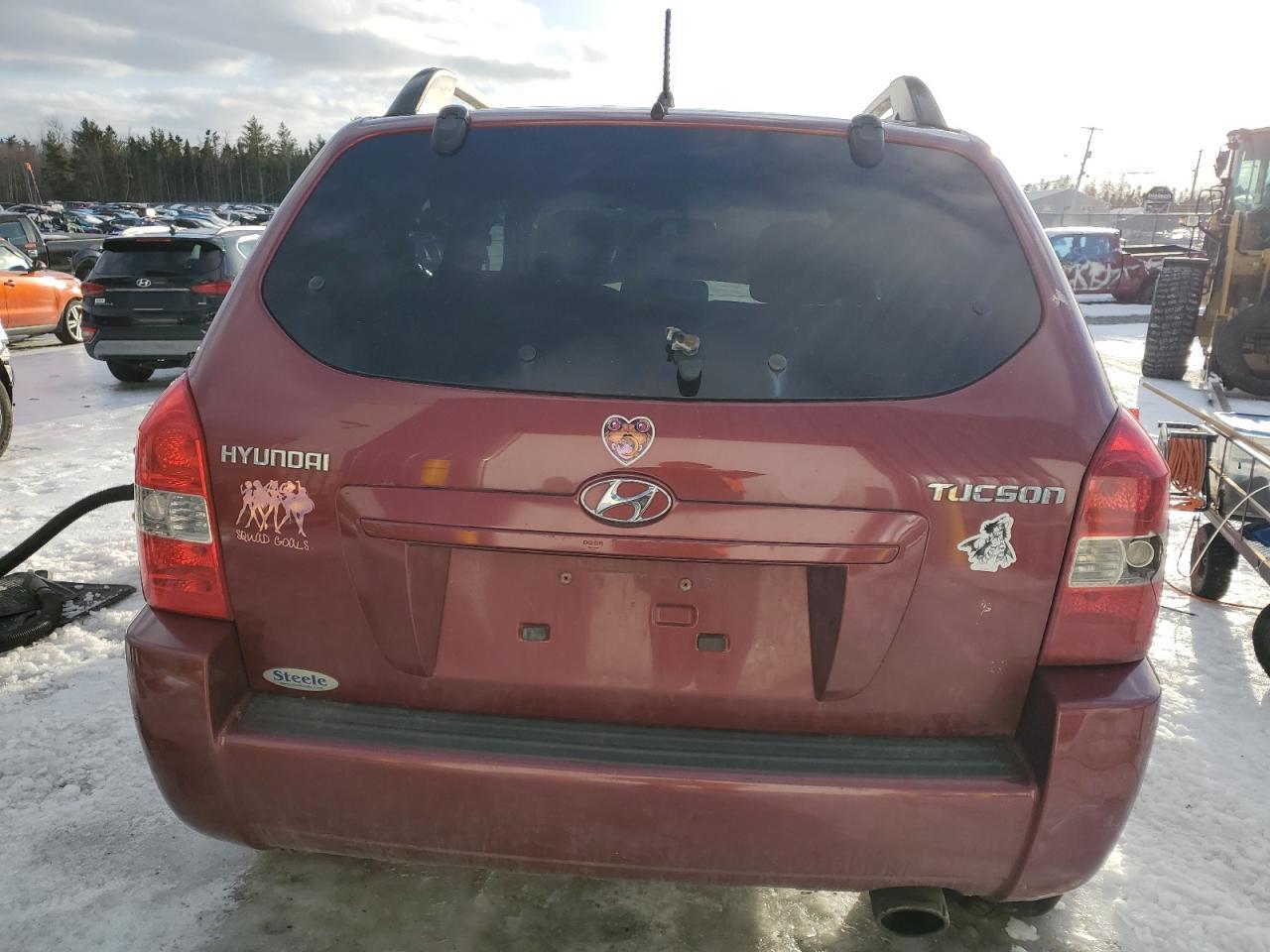 2009 Hyundai Tucson VIN KM8JM12B89U006174 Copart auction photo, minor dent/scratches damage thumbnail 6