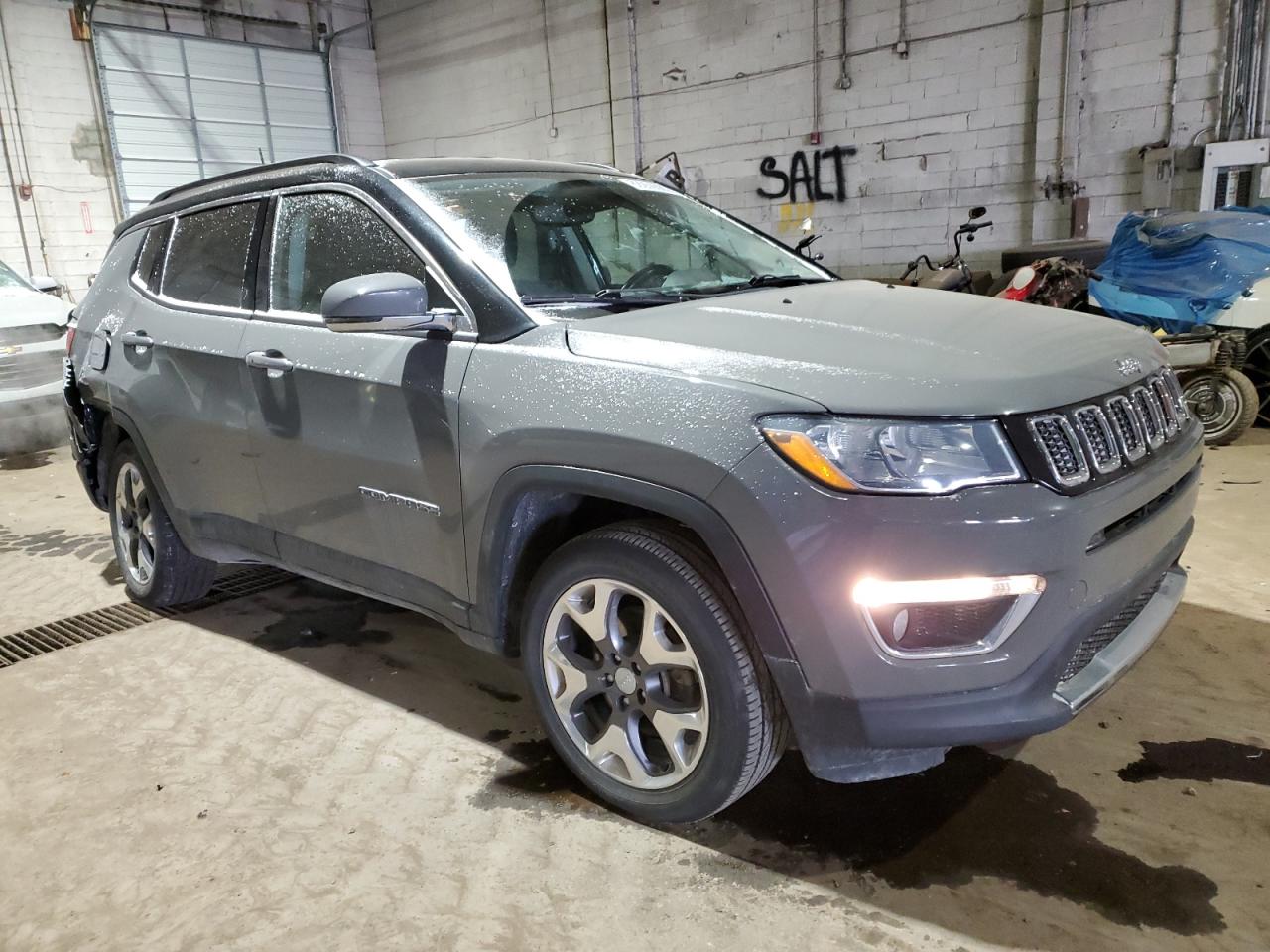 2020 Jeep Compass VIN 3C4NJDCB9LT221871 Copart auction photo, side / rear end damage thumbnail 4