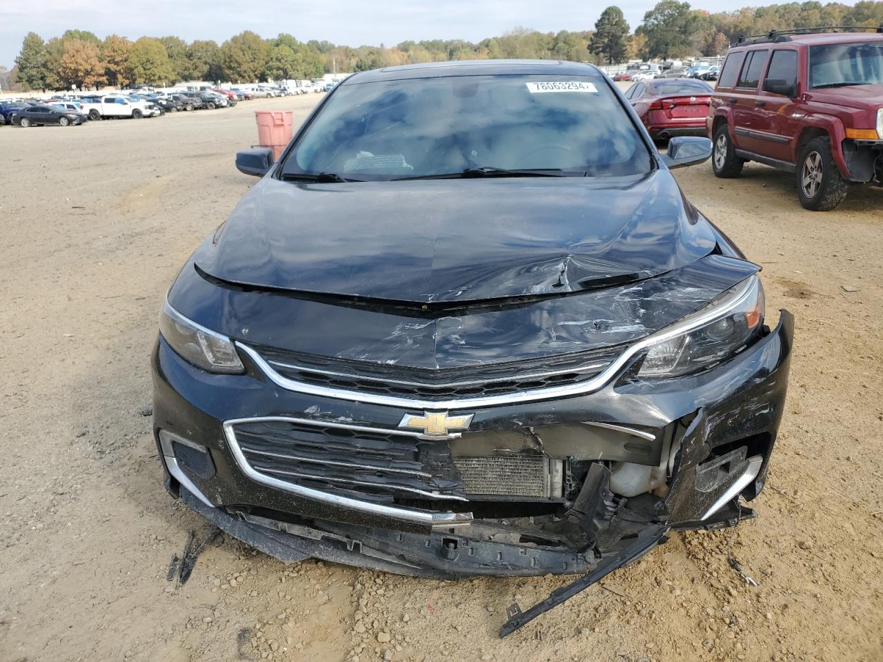 2016 Chevrolet Malibu VIN 1G1ZE5ST2GF248473 Copart auction photo, frame damage / front end damage thumbnail 5