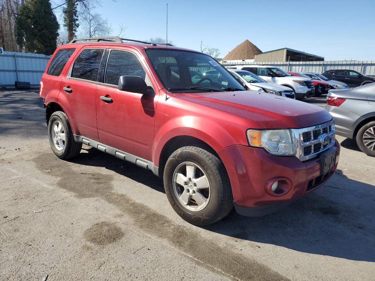 2012 Ford Escape VIN 1FMCU9D70CKB16316 Copart auction photo, rear end damage thumbnail 4