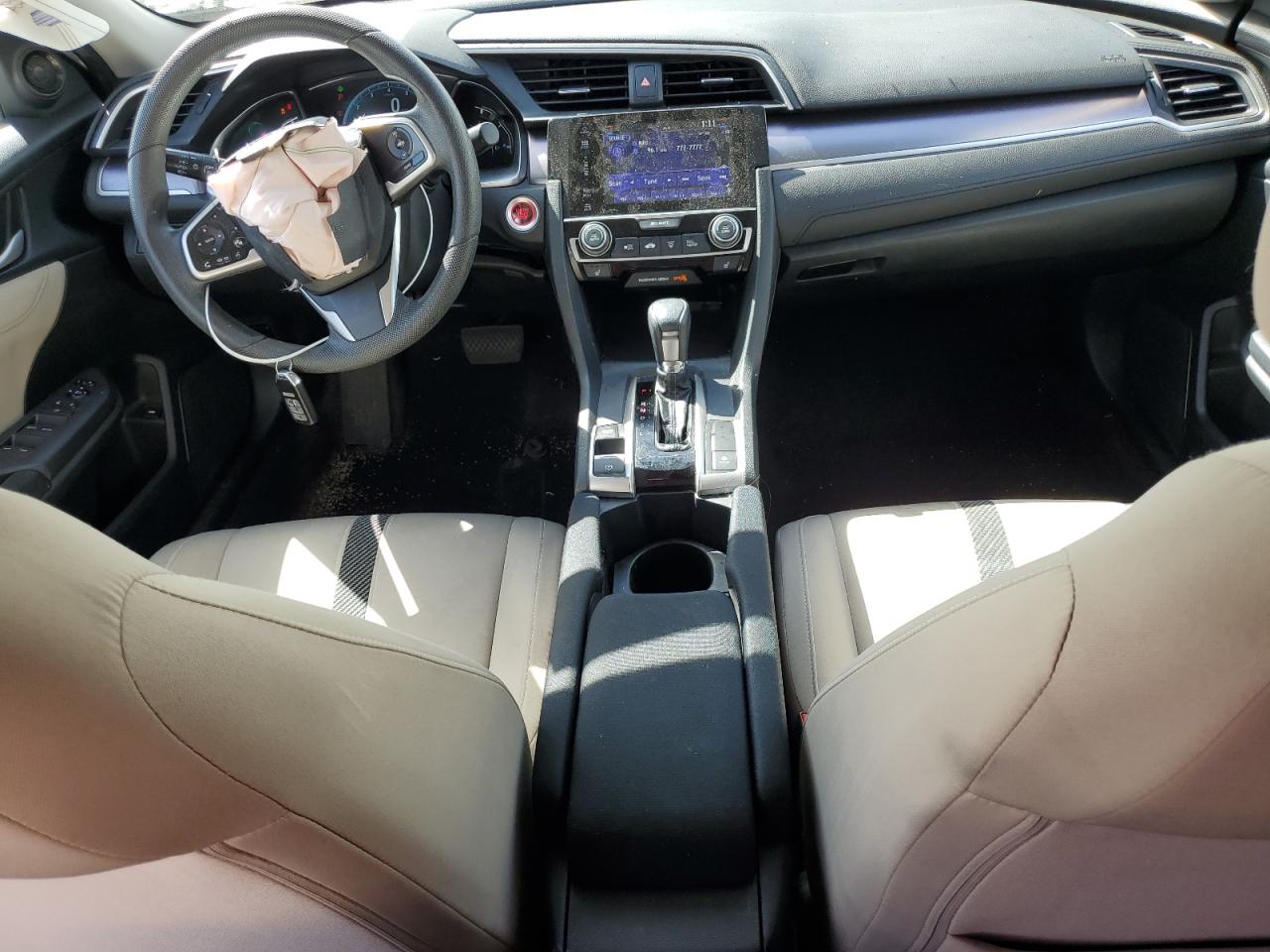 2016 Honda Civic VIN 2HGFC1F34GH640292 Copart auction photo, front end / side damage thumbnail 8