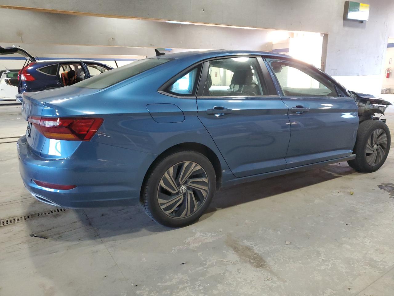 2019 Volkswagen Jetta VIN 3VWG57BU9KM089749 Copart auction photo, front end damage thumbnail 3