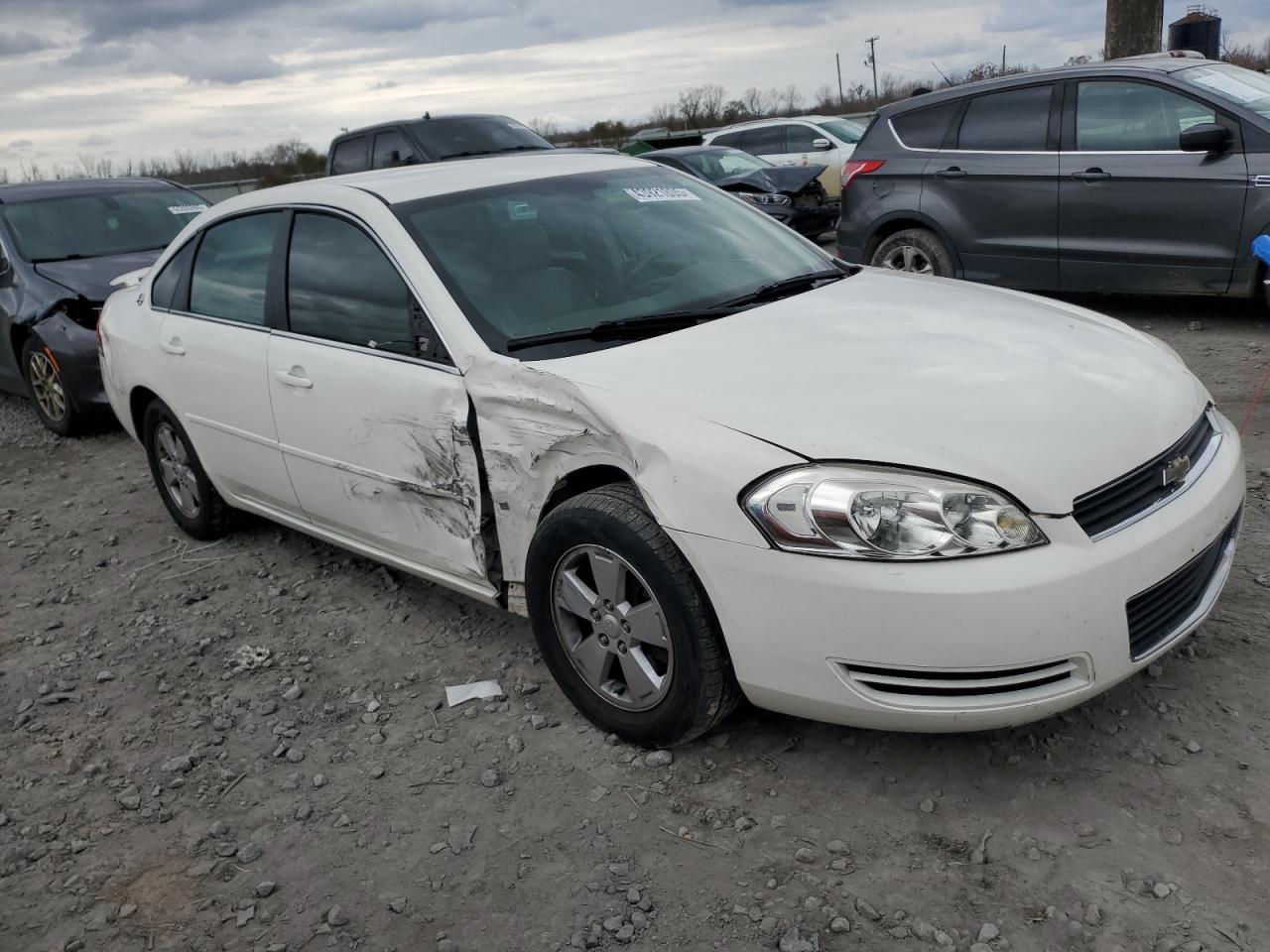 2008 Chevrolet Impala VIN 2G1WT58K881371940 Copart auction photo, front end / side damage thumbnail 4