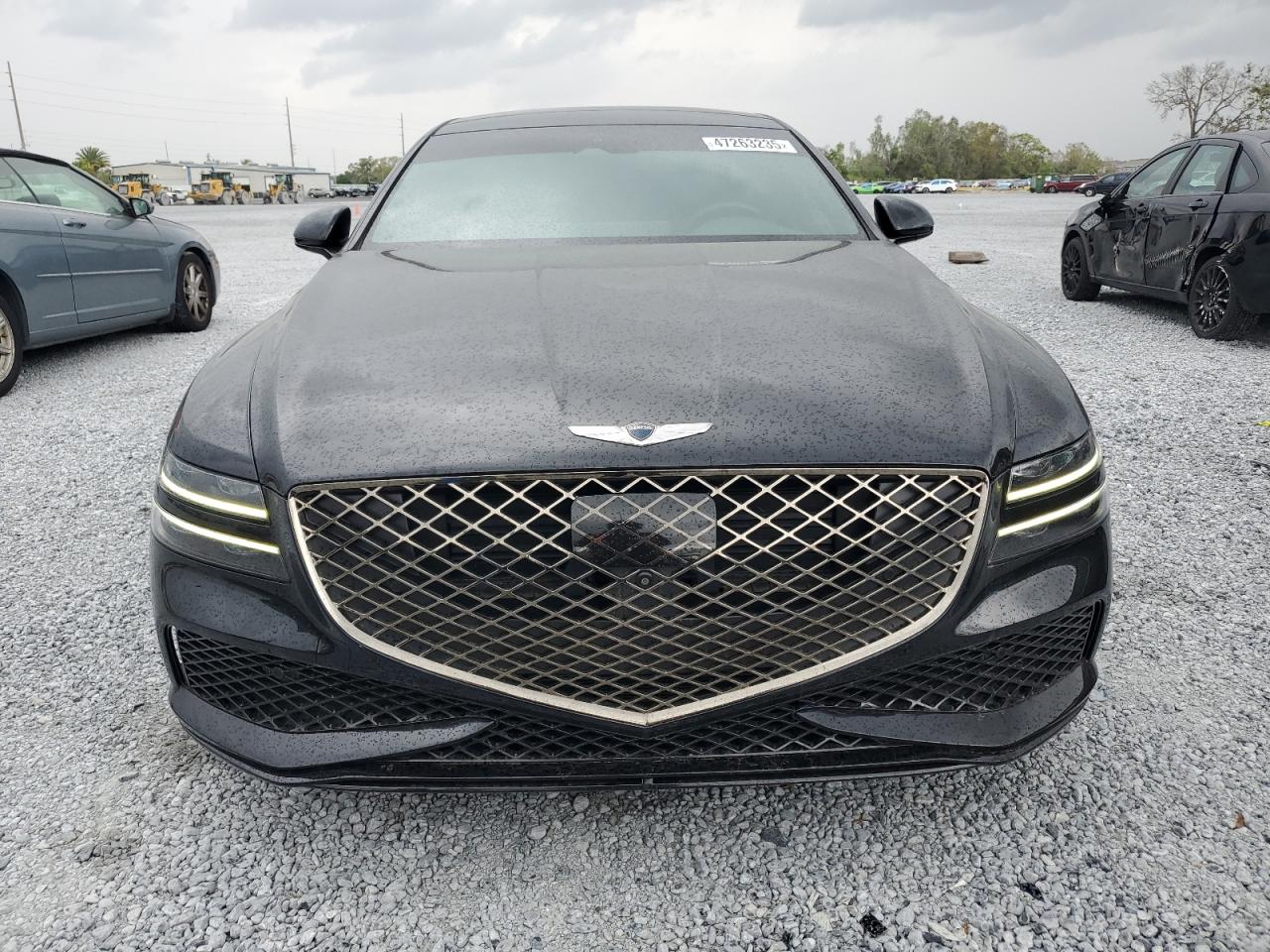 2023 Genesis G80 VIN KMTGA4SC3PU163711 Copart auction photo, water/flood damage thumbnail 5