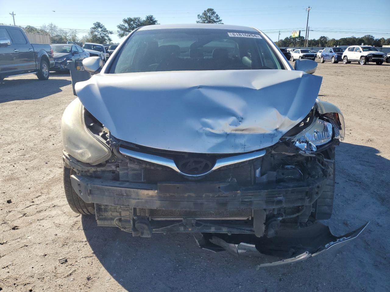 2015 Hyundai Elantra VIN 5NPDH4AEXFH651532 Copart auction photo, all over damage thumbnail 5