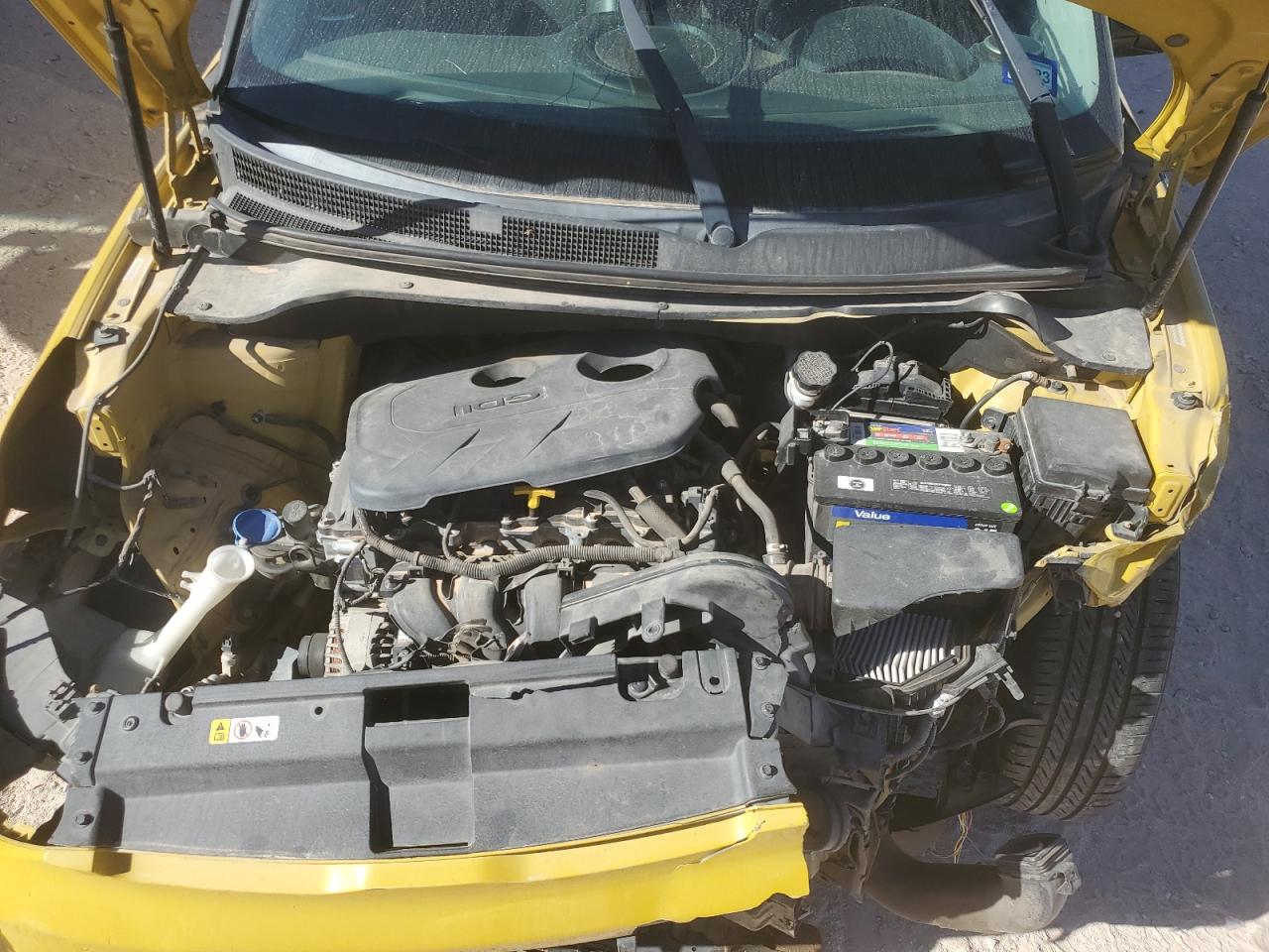 2015 KIA Soul VIN KNDJP3A59F7167274 Copart auction photo, front end / rear end damage thumbnail 12