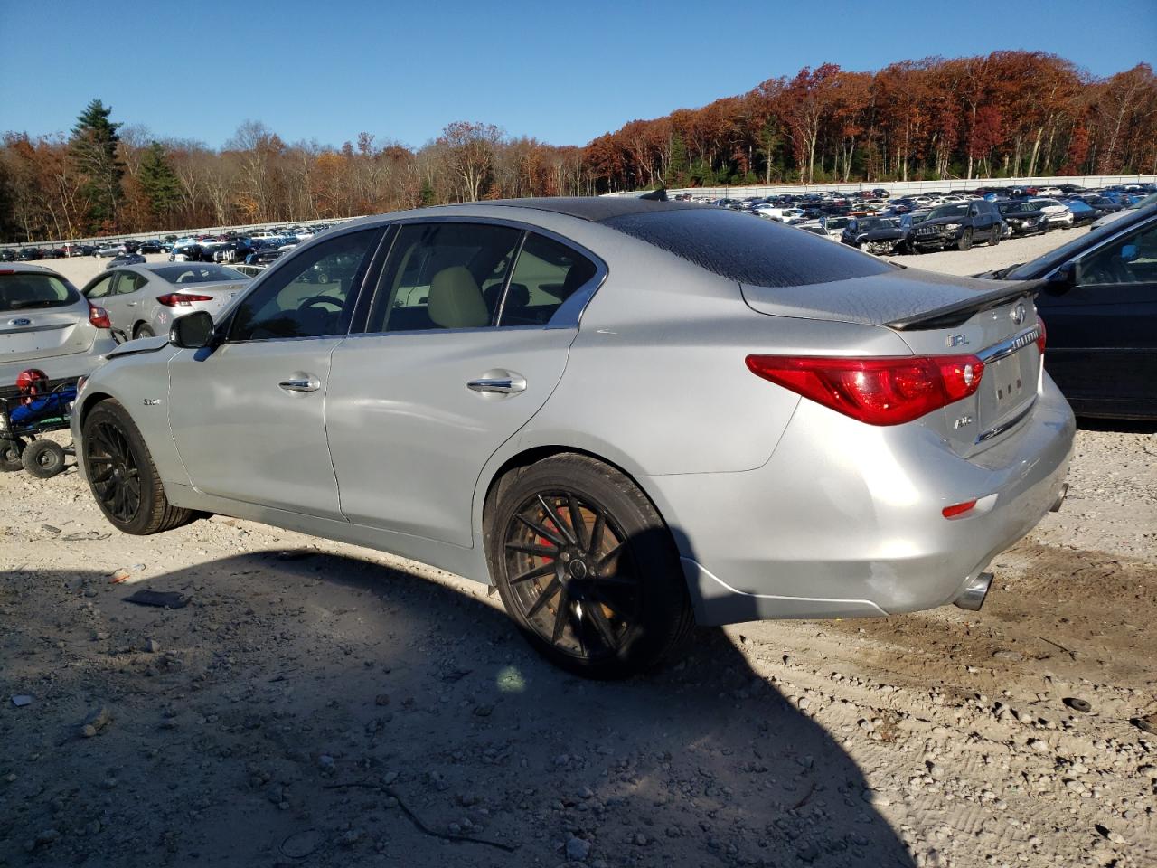 2017 Infiniti Q50 VIN JN1FV7AR4HM871704 Copart auction photo, mechanical / undercarriage damage thumbnail 2