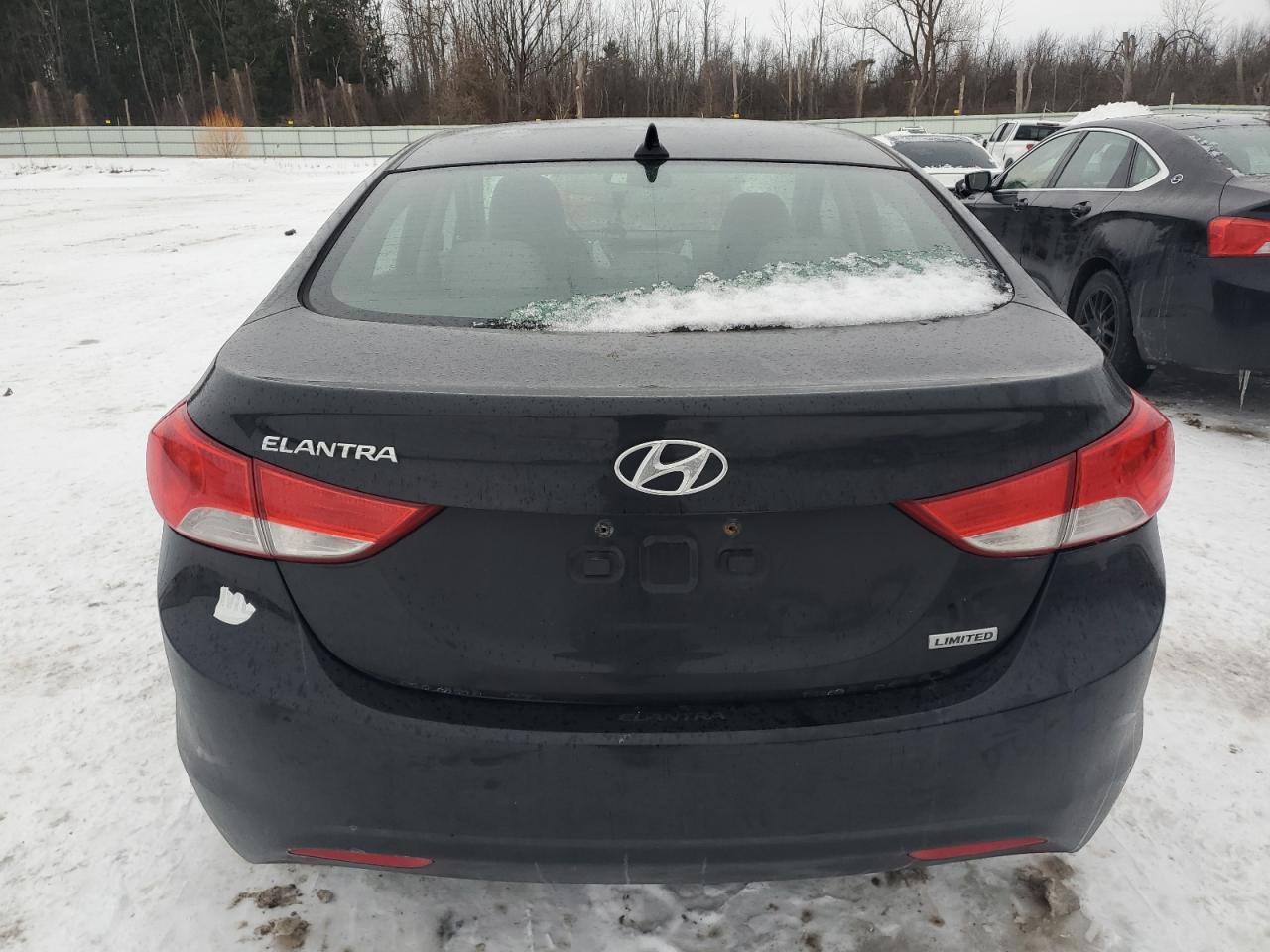 2013 Hyundai Elantra VIN 5NPDH4AE4DH363521 Copart auction photo, side / vandalism damage thumbnail 6
