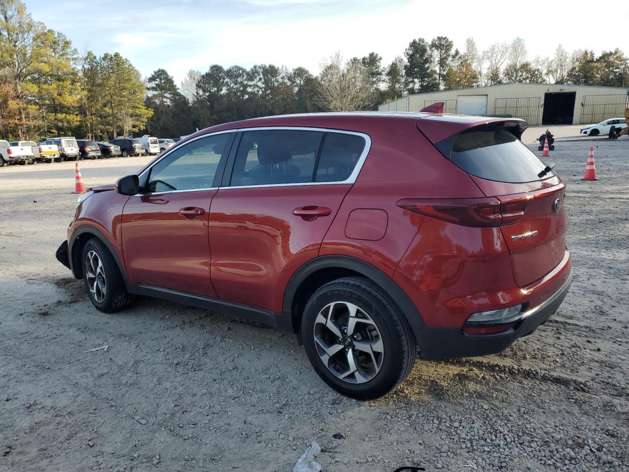 2021 KIA Sportage VIN KNDPM3AC1M7940009 Copart auction photo, front end damage thumbnail 2