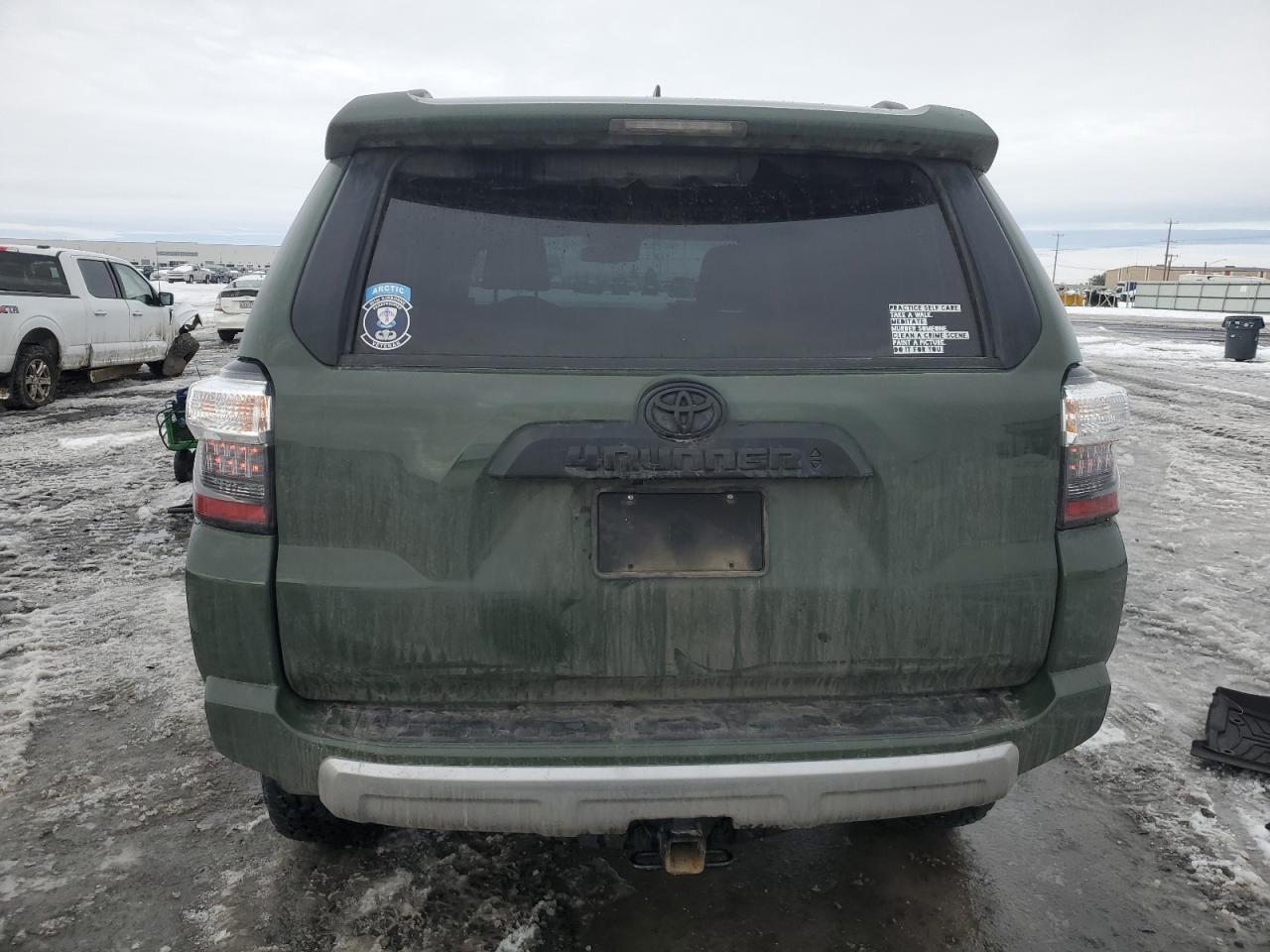 2022 Toyota 4Runner VIN JTERU5JR8N6036993 Copart auction photo, front end damage thumbnail 6