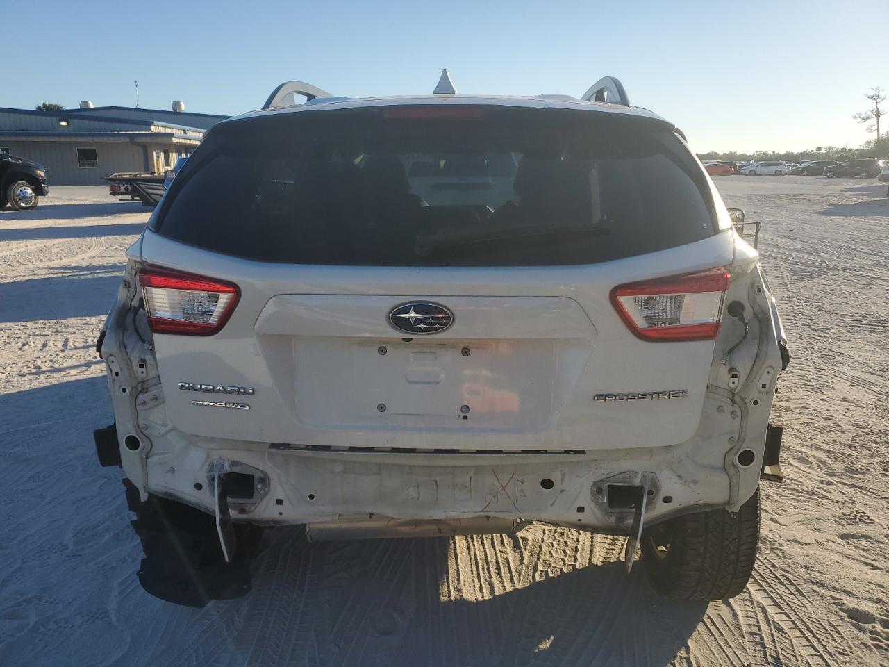 2018 Subaru XV VIN JF2GTABCXJ8233178 Copart auction photo, rear end / side damage thumbnail 6