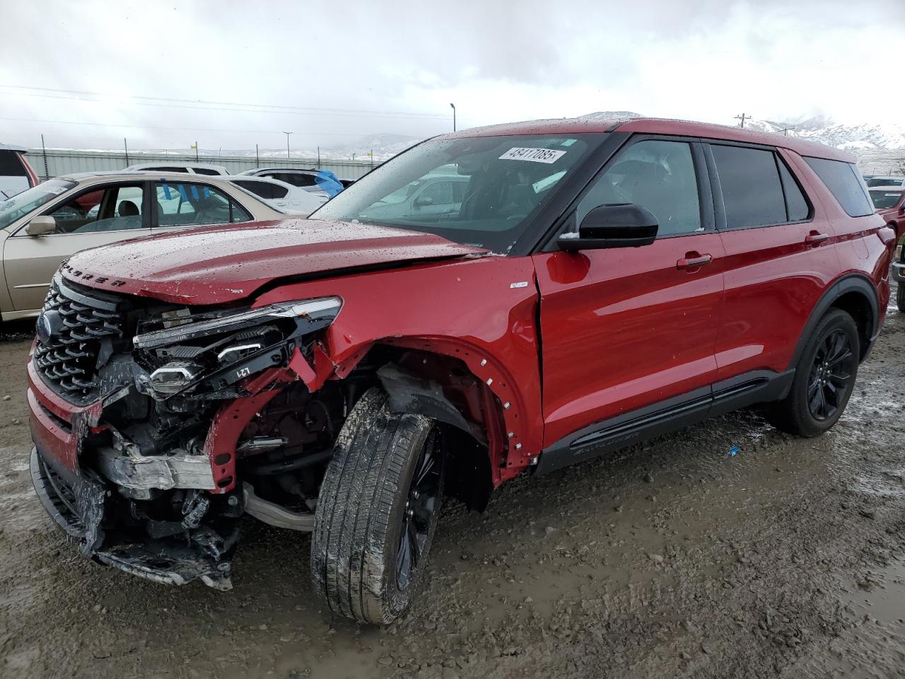 2022 Ford Explorer VIN 1FMSK8KH7NGA27596 - Copart auction photo