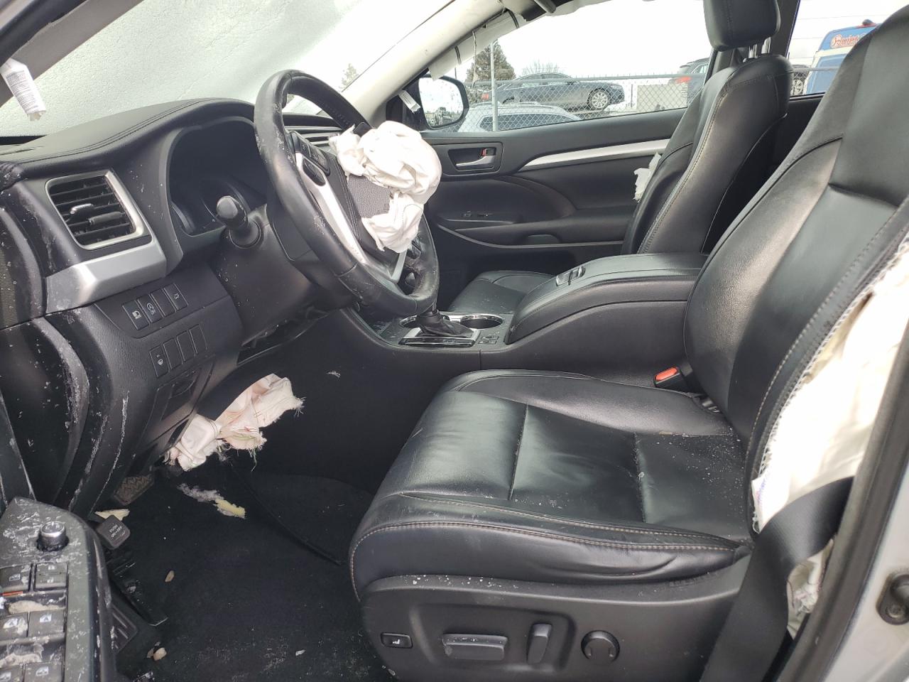 2017 Toyota Highlander VIN 5TDJZRFHXHS371252 Copart auction photo, front end damage thumbnail 7
