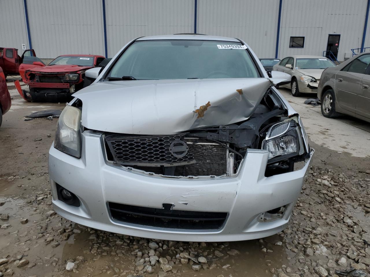 2010 Nissan Sentra VIN 3N1AB6AP1AL700274 Copart auction photo, front end damage thumbnail 5