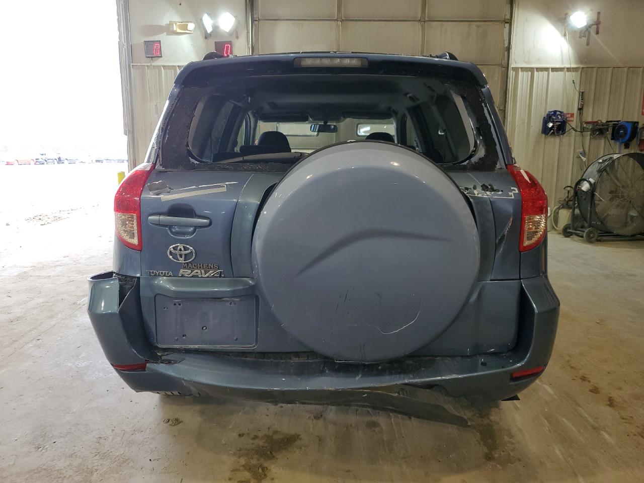 2007 Toyota RAV 4 VIN JTMZD32V875045948 Copart auction photo, rear end / vandalism damage thumbnail 6