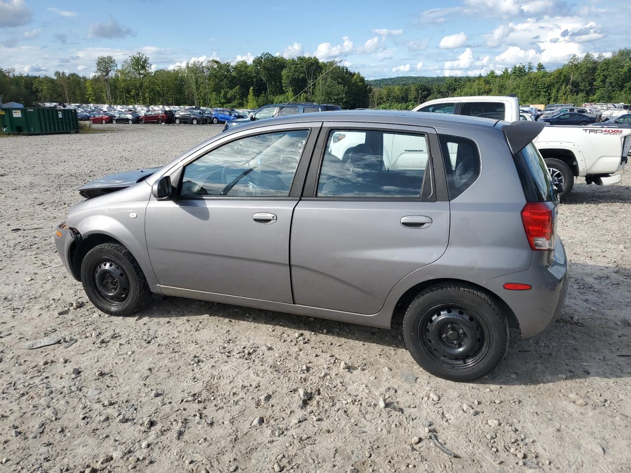 2006 Chevrolet Aveo VIN KL1TD66676B670083 Copart auction photo, front end damage thumbnail 2