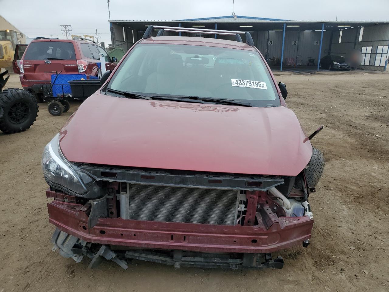 2020 Subaru Impreza VIN 4S3GTAA69L1726937 Copart auction photo, frame damage / hail damage thumbnail 5