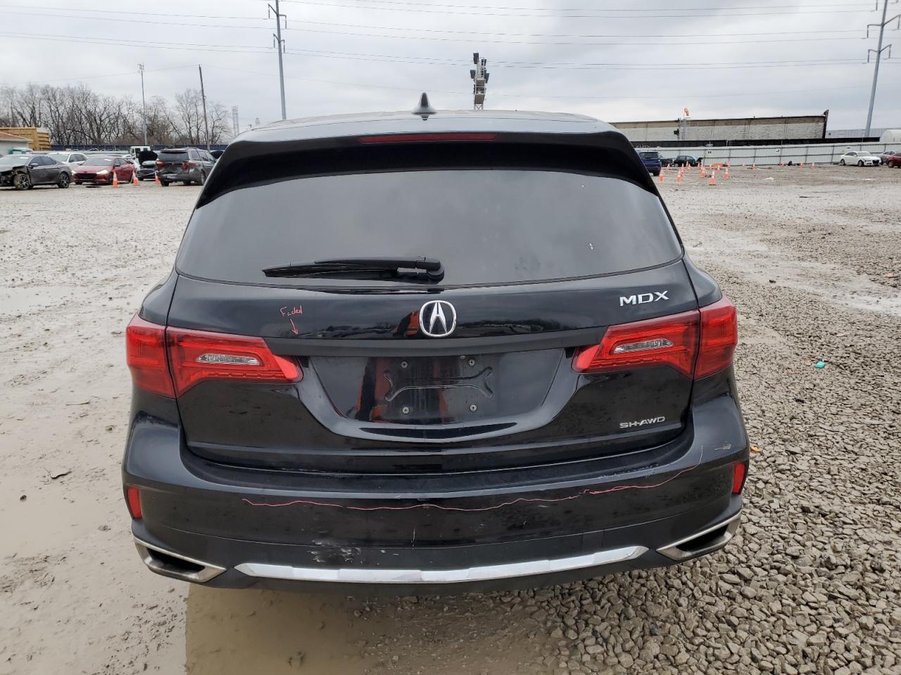 2019 Acura MDX VIN 5J8YD4H5XKL001450 Copart auction photo, front end damage thumbnail 6