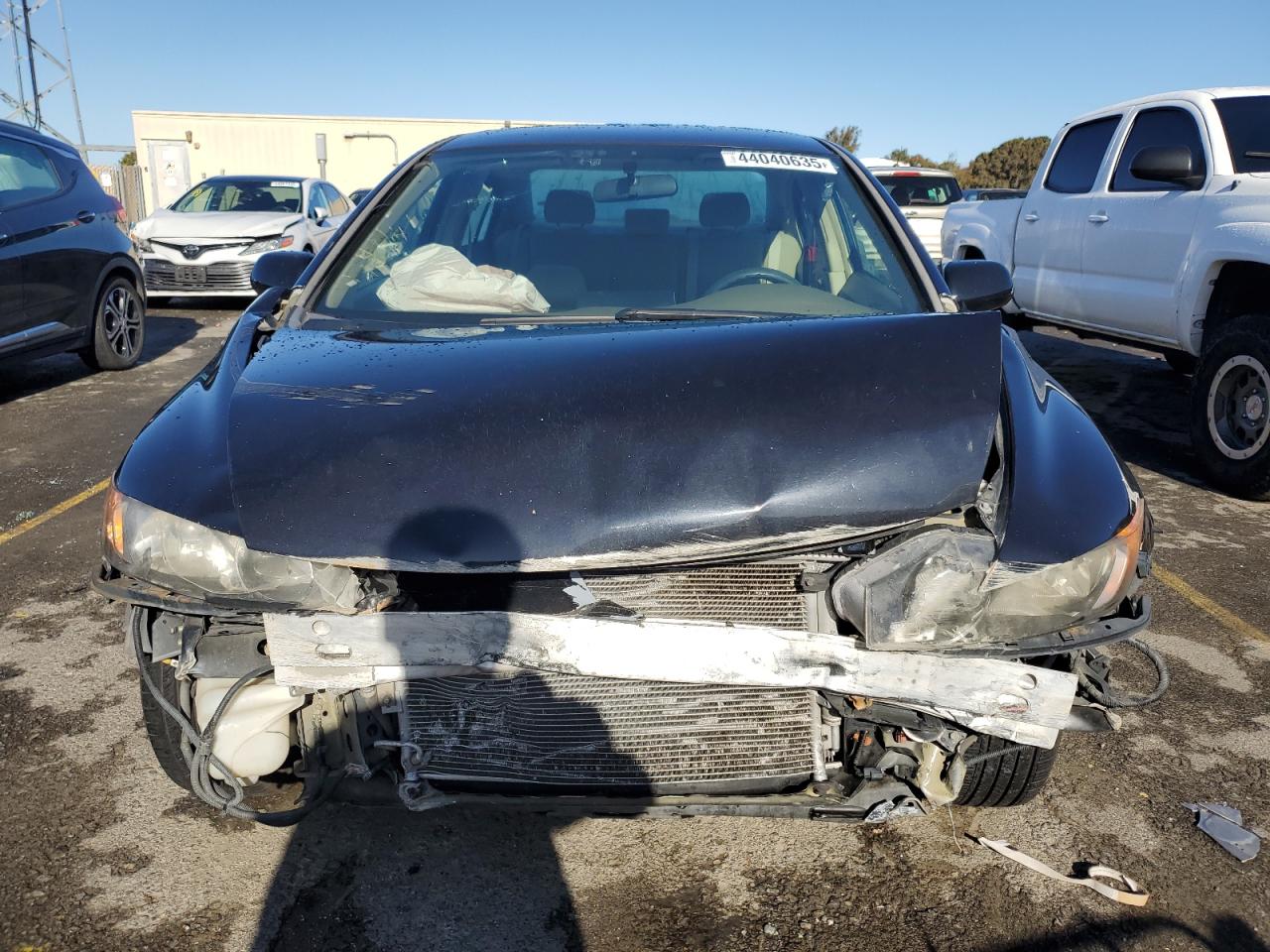 2006 Honda Civic VIN 2HGFA15576H508280 Copart auction photo, front end damage thumbnail 5