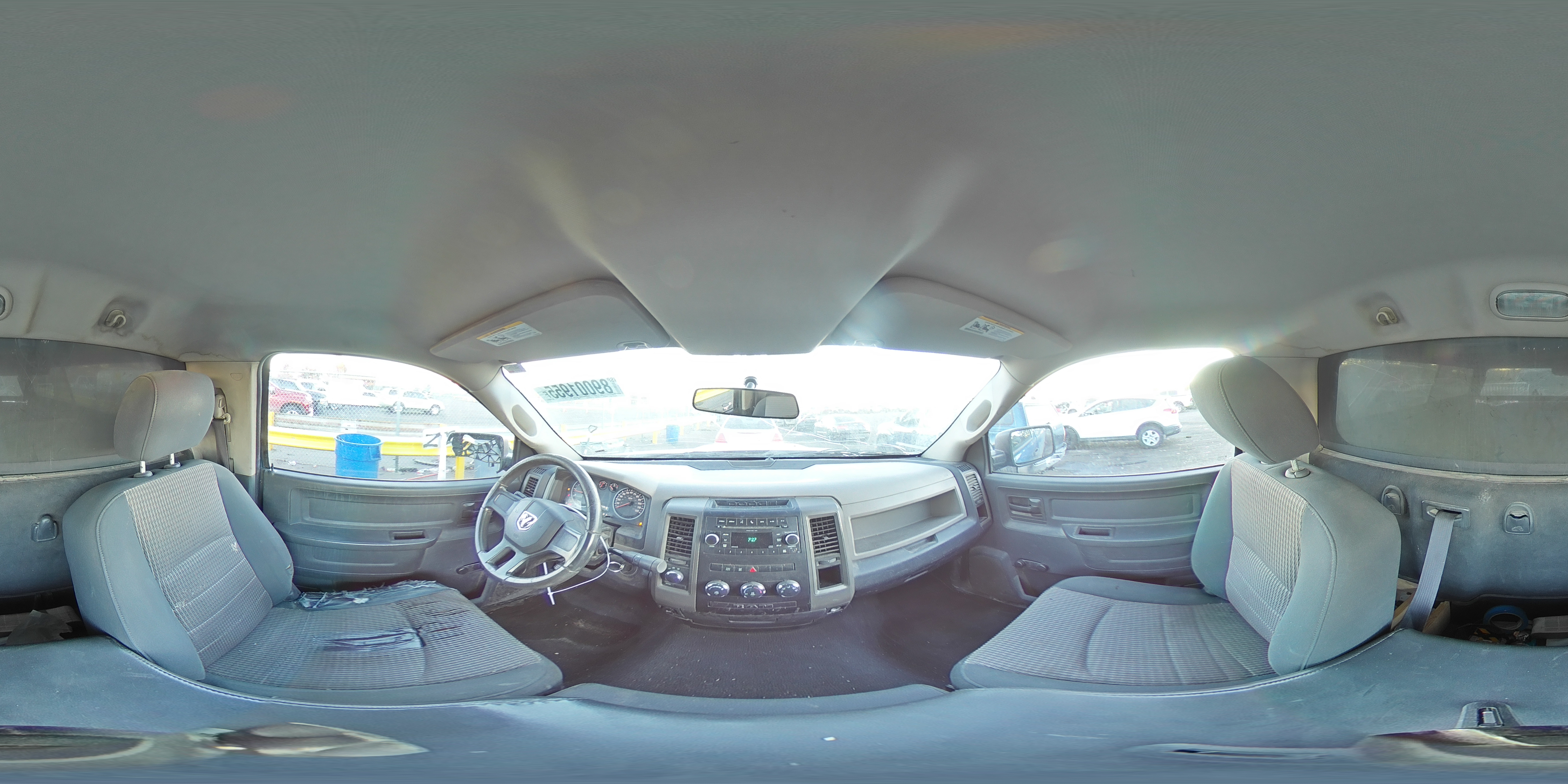 2010 Dodge RAM VIN 3D7JV1EP4AG165392 Copart auction photo, front end / hail damage thumbnail 13