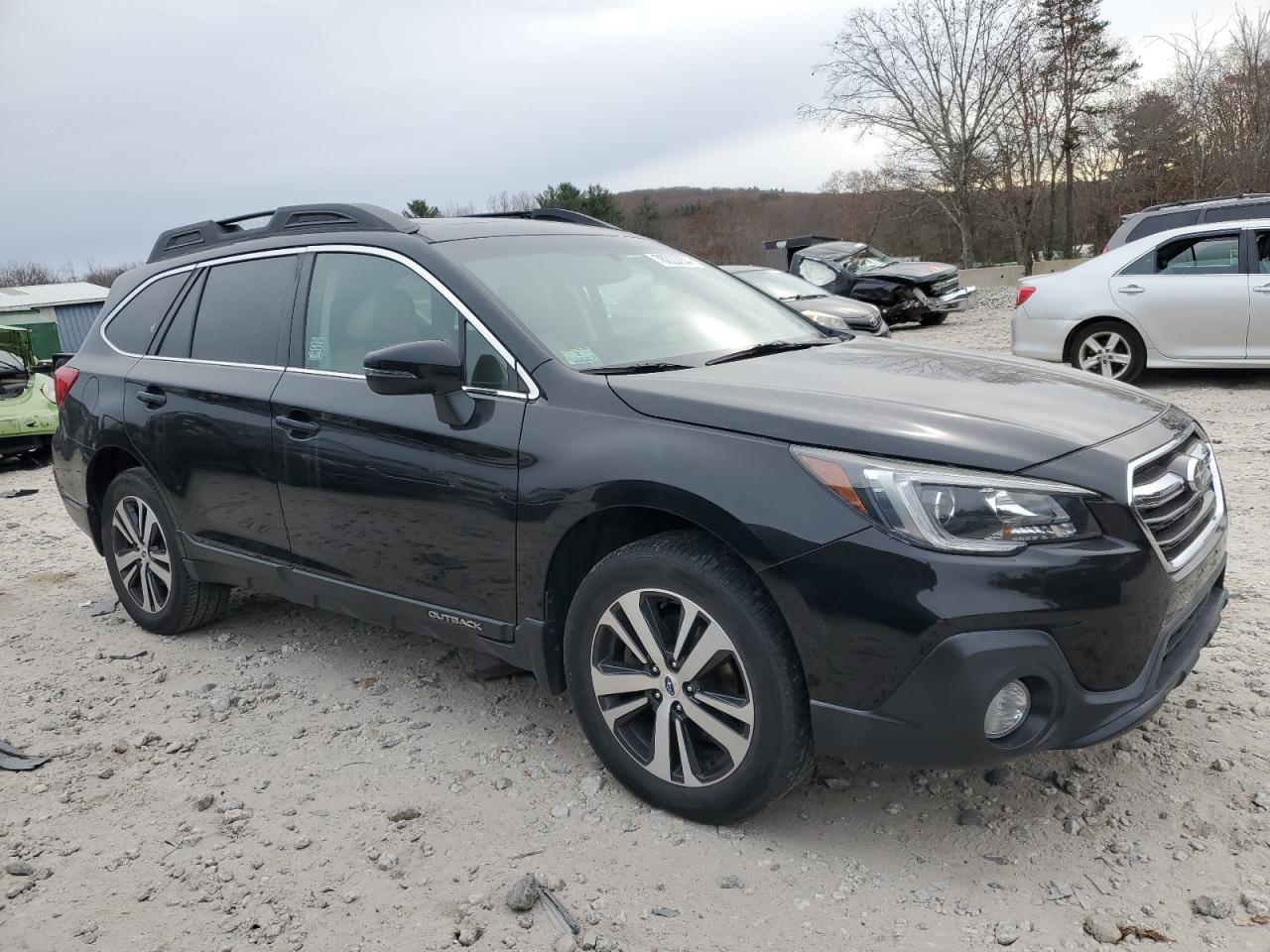 2018 Subaru Outback VIN 4S4BSAKC9J3212293 Copart auction photo, side / front end damage thumbnail 4
