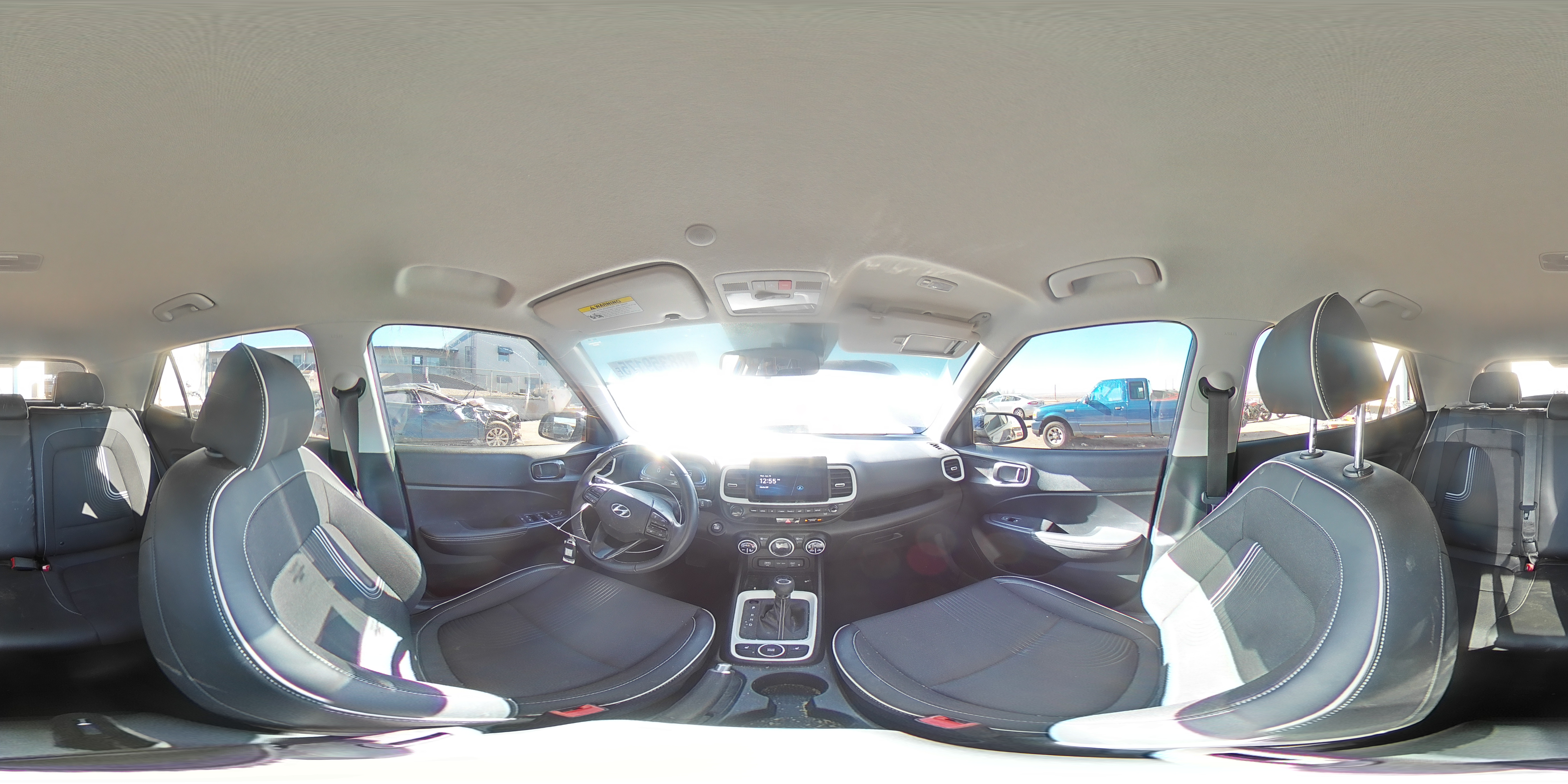 2023 Hyundai Venue VIN KMHRC8A30PU251542 Copart auction photo, front end damage thumbnail 14