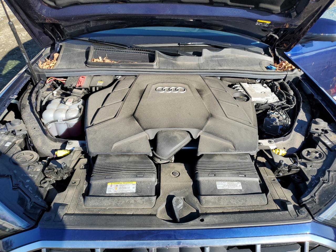 2022 Audi Q7 VIN WA1LXBF71ND011558 Copart auction photo, rear end / side damage thumbnail 12