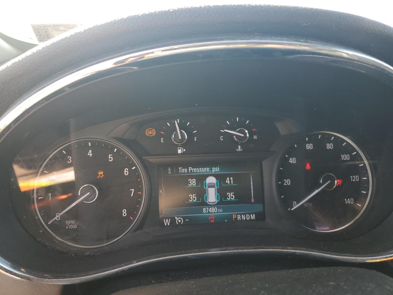2019 Buick Encore VIN KL4CJASB1KB792465 Copart auction photo, front end damage thumbnail 9