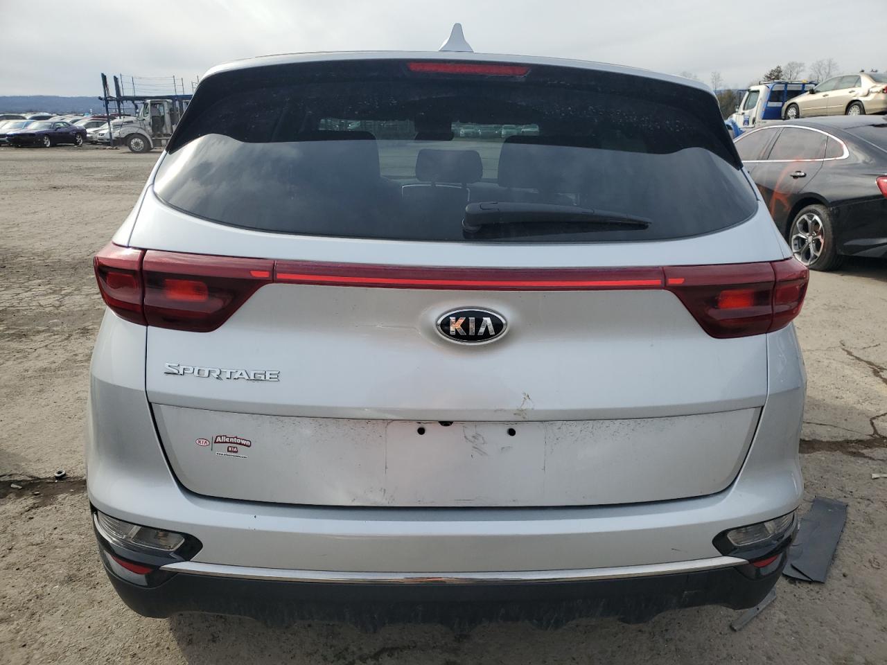 2020 KIA Sportage VIN KNDPMCAC2L7800470 Copart auction photo, front end damage thumbnail 6