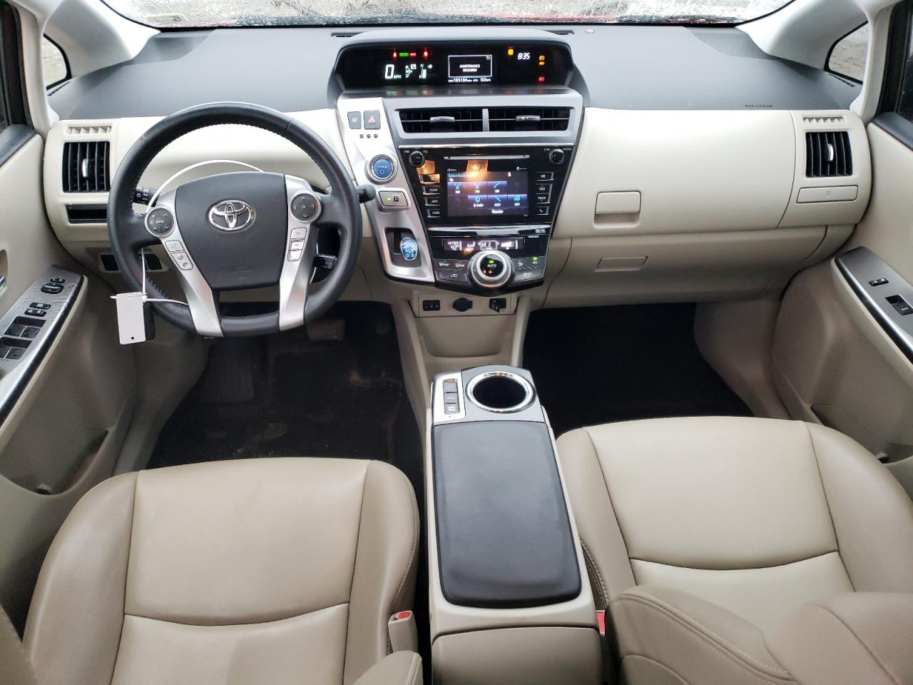 2015 Toyota Prius VIN JTDZN3EU1FJ032108 Copart auction photo, front end / side damage thumbnail 8