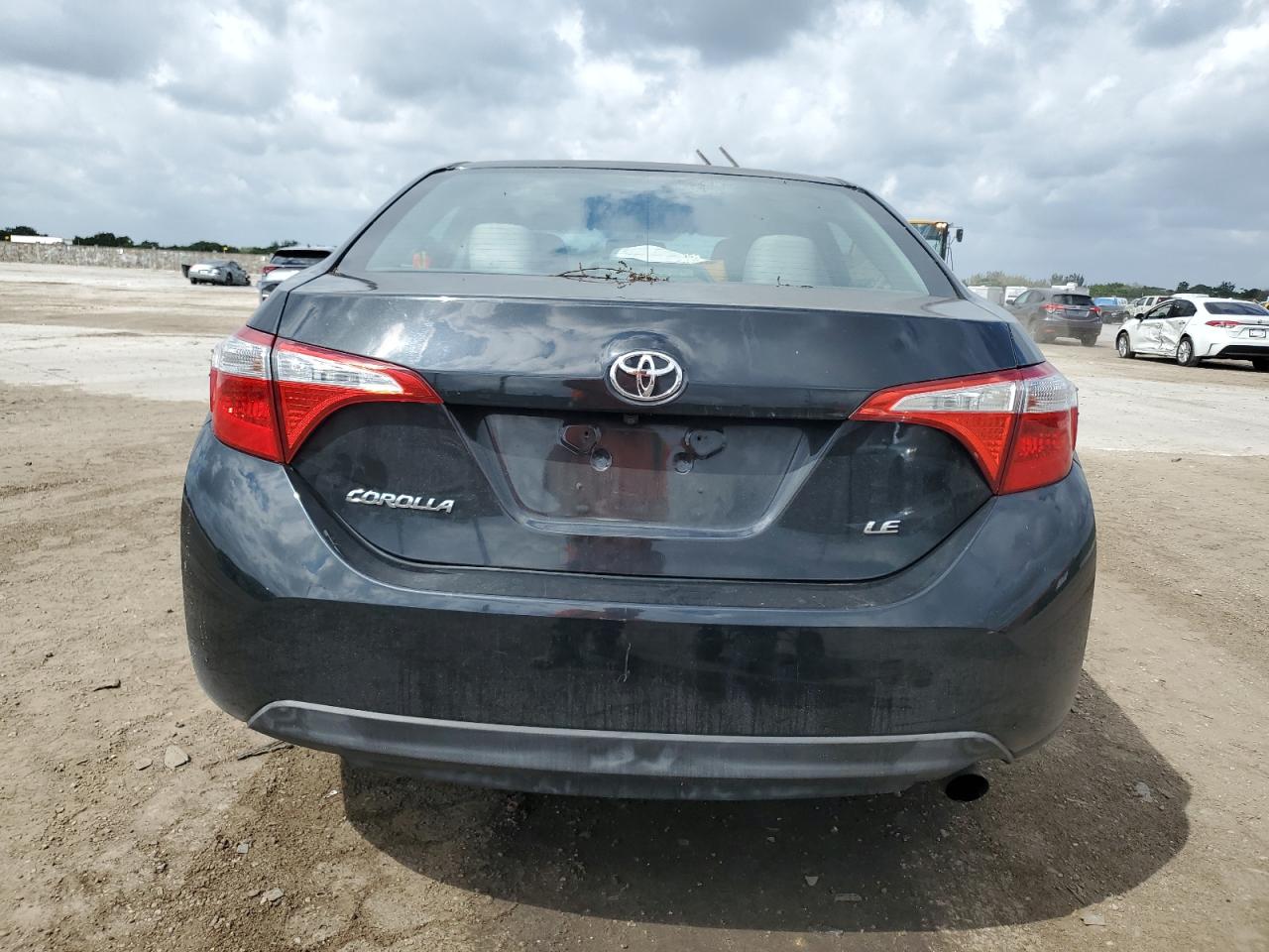 2014 Toyota Corolla VIN 5YFBURHE5EP094424 Copart auction photo, front end damage thumbnail 6