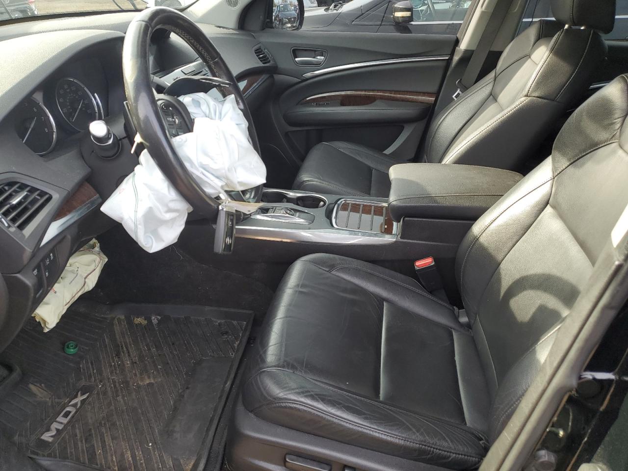 2017 Acura MDX VIN 5FRYD4H58HB001357 Copart auction photo, front end / minor dent/scratches damage thumbnail 7
