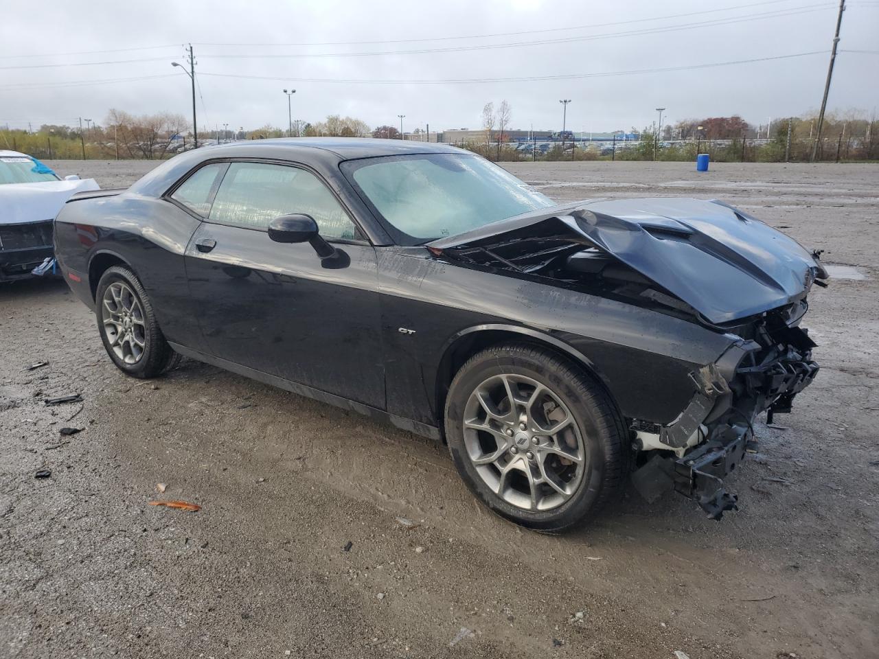 2017 Dodge Challenger VIN 2C3CDZGG4HH584987 Copart auction photo, front end / undercarriage damage thumbnail 4