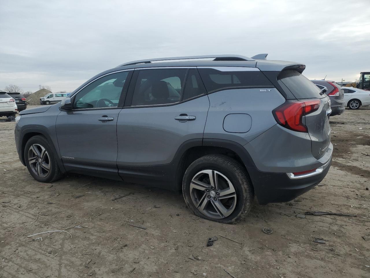 2020 GMC Terrain VIN 3GKALVEV1LL252493 Copart auction photo, side / rear end damage thumbnail 2