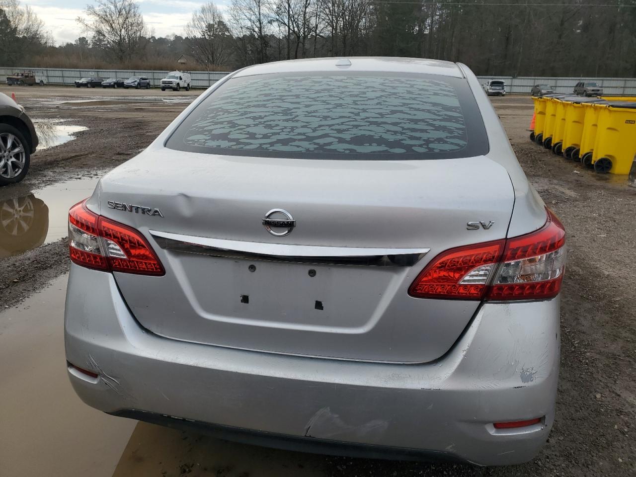 2015 Nissan Sentra VIN 3N1AB7AP0FL654224 Copart auction photo, all over damage thumbnail 6