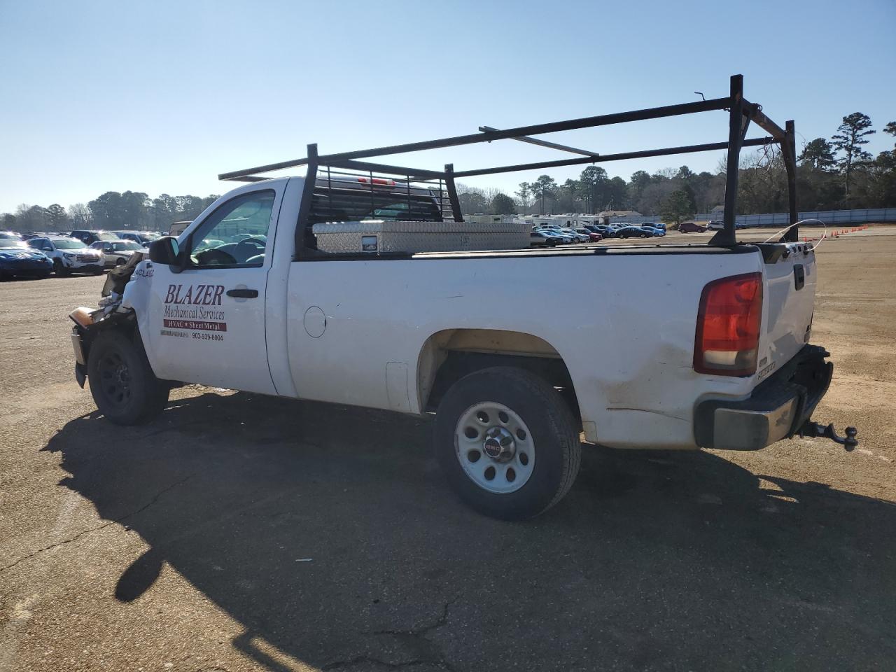 2011 GMC Sierra VIN 1GTN1TEA3BZ274328 Copart auction photo, front end / rear end damage thumbnail 2