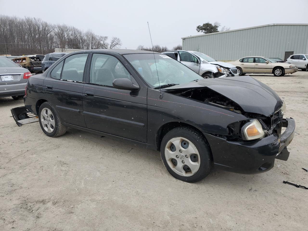 2006 Nissan Sentra VIN 3N1CB51D36L457096 Copart auction photo, front end / minor dent/scratches damage thumbnail 4