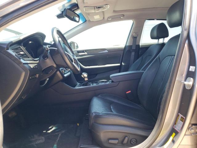 2019 Hyundai Sonata VIN 5NPE34AF2KH760959 Copart auction photo, front end / side damage thumbnail 7