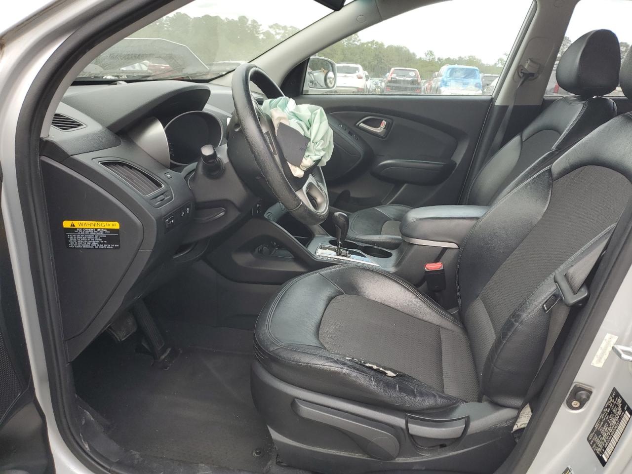 2013 Hyundai Tucson VIN KM8JU3AC6DU598253 Copart auction photo, front end damage thumbnail 7