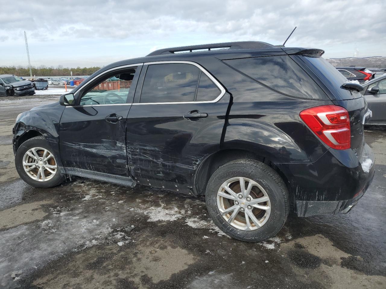 2016 Chevrolet Equinox VIN 2GNFLFE30G6202773 Copart auction photo, side / front end damage thumbnail 2